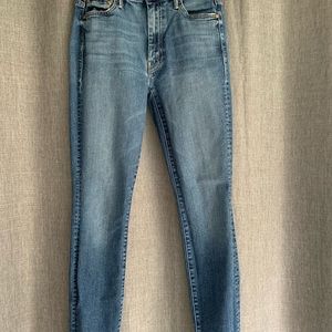 MOTHER high waisted looker until next time jeans